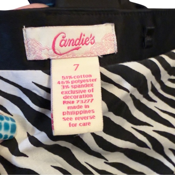 Candie's Chic Little Black Strapless Y2K Satin Mini Dress With Pockets - Picture 9 of 12